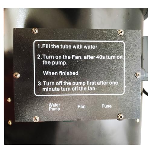BREVELTION Jet Foam Machine 110V Shaking Head Self-Priming Pump 2500W 40L/Min Black
