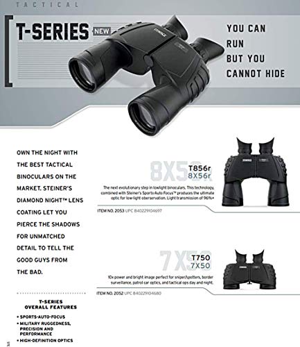 Steiner Tactical Series Binoculars 8x56 with Reticle Black