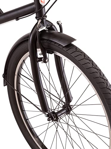 Schwinn Huron Adult Beach Cruiser Bike 26-Inch 7-Speed Black