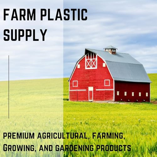 Farm Plastic Supply String Reinforced 6 Mil White Plastic Sheeting 20' x 150' White