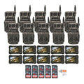 Stealth Cam Revolver 36MP 360-Degree Cellular Trail Camera Bundle with SD Card Reader and 32GB Memory Card (10-Pack)