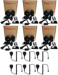 SR-Moto BPR40-U16 UHF 450-470MHz 4 Watt 16 Channel Radio with M4013 Speaker Microphone 6 Pack