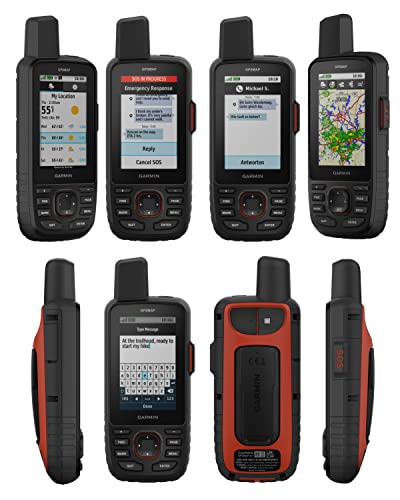 Wearable4U Garmin GPSMAP 67i Rugged GPS Hiking Handheld +E-Bank with Car & Wall Chargers