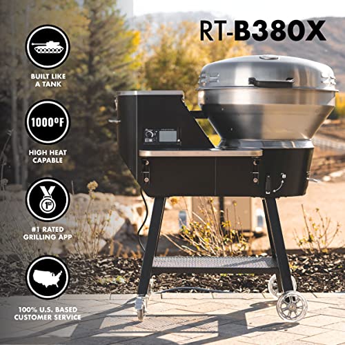 recteq Pellet Grill RT-B380X Bullseye Deluxe WiFi Enabled Stainless Steel