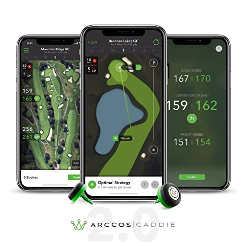 Arccos Golf 360 Golf Performance Tracking System Black