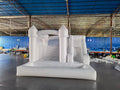 Alessia Cara Inflatable White Castle Bounce House with Slide & Ball Pit
