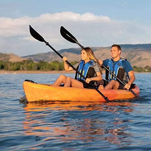 Lifetime Spitfire 12 Tandem Sit-on Kayak with 2 Paddles Orange