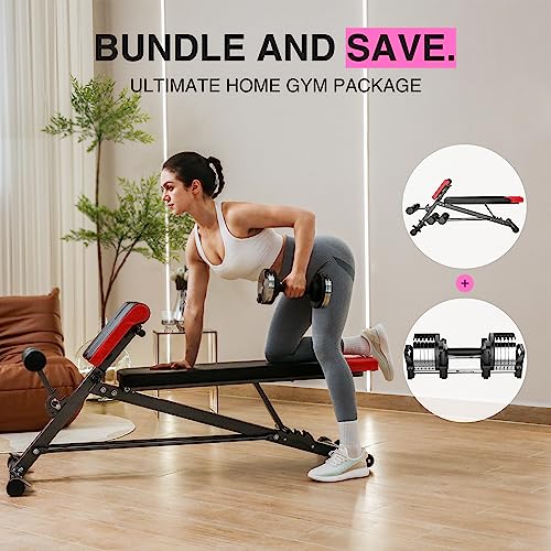 FF Finer Form Adjustable Dumbbells 5-32.5 LBs Chrome