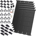 SolarPoolSupply Industrial Grade Solar Pool Heater DIY Kit - High-Wind Mounting System & Freeze Resistance