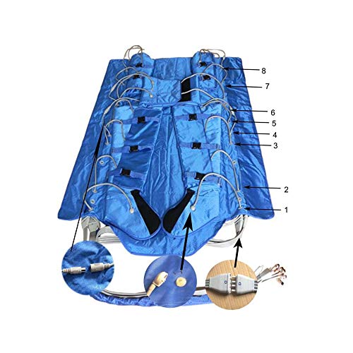 Youenge 3-in-1 Pressotherapy Infrared Sauna Blanket Blue