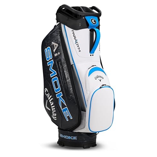 Callaway Golf Ai Smoke Staff Trolley Bag 2024 Grey/Blue/White