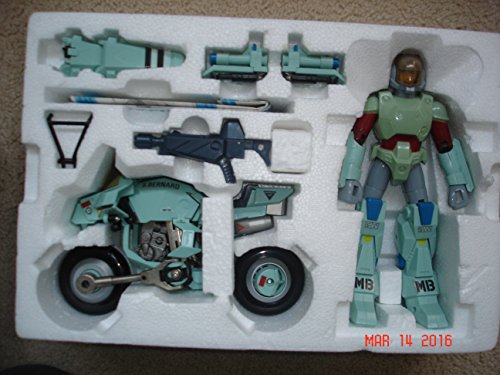 Gakken Henshin Robo Mospeada 21 VR-052-F Scott Bernard Armor Bike 1983 Vintage Figure Set