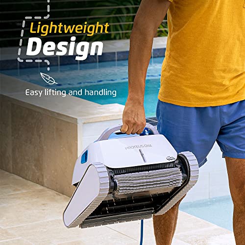 Dolphin Proteus DX4 Robotic Pool Vacuum Cleaner Multicolor
