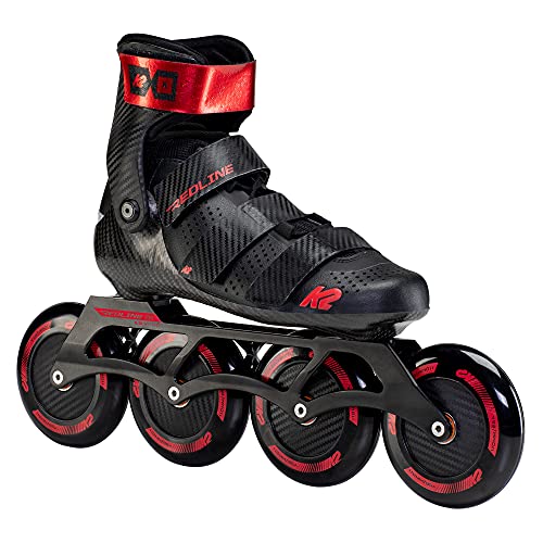 K2 Redline 110 Mens Inline Skates Black/Red Size 6.0