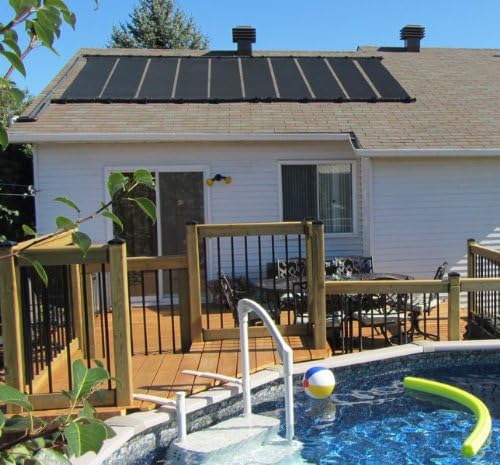SunQuest Solar Pool Heater System Roof-Mounted