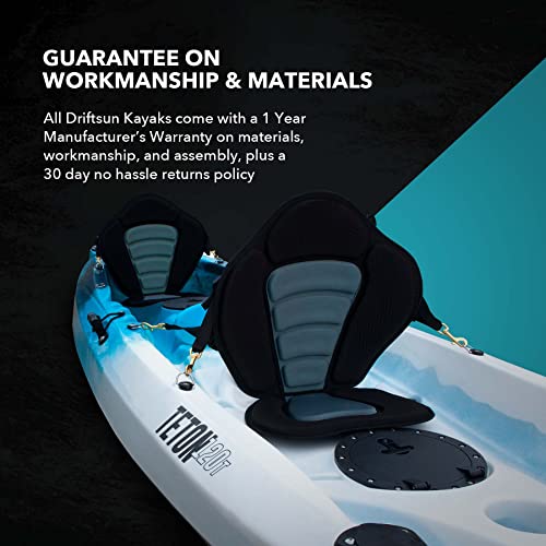 Driftsun Teton 120 Tandem Kayak Blue/White