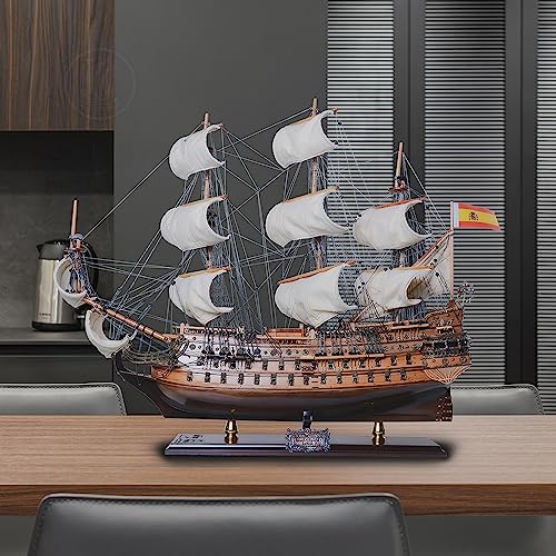 Old Modern Handicrafts San Felipe Limited Edition Model Ship Multi Color