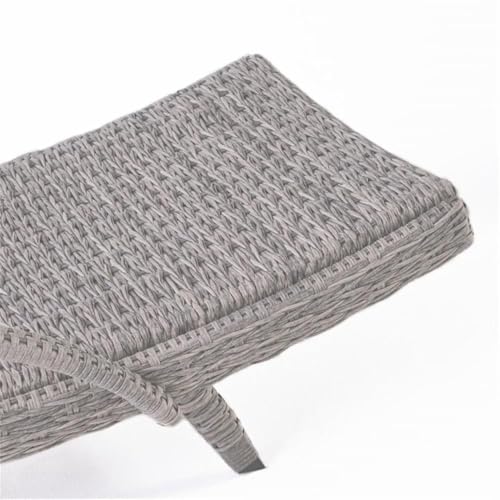 Noble House Crete Outdoor Aluminum Chaise Lounge Set of 4 Grey