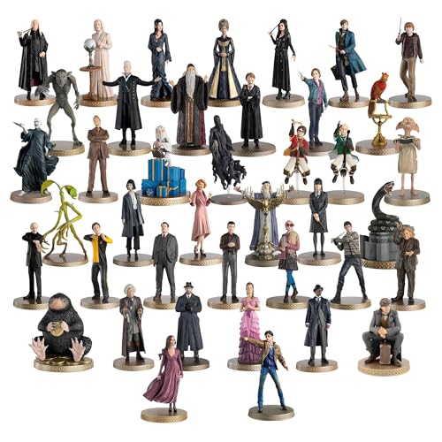 Eaglemoss Limited Harry Potter Wizarding World 1:16 Scale Figure Set of 40 Multicolor