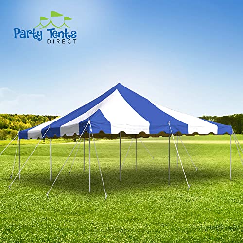 Party Tents Direct 20' x 30' Replacement Weekender Pole Tent Top Blue
