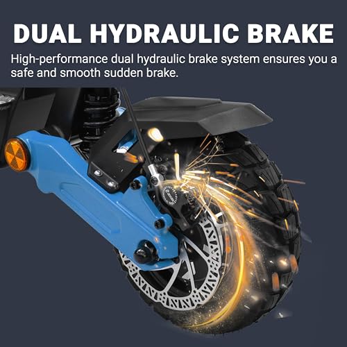 Varla Eagle One V2.0 Off-Road Electric Scooter Blue