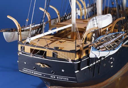 Model Expo Model Shipways Charles Morgan Whale Bark 1:64 Scale Wood Ship Kit