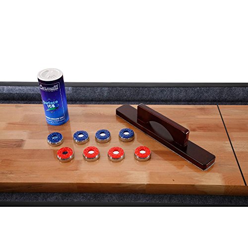 Blue Wave 9' Shuffleboard - Dark Cherry
