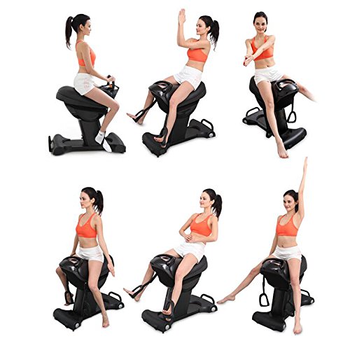 INTSUPERMAI Horse Riding Abdominal Exercise Machine Black