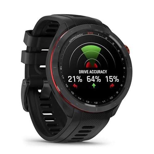 Certified Brands Garmin Approach S70 Golf Smartwatch 47mm Black