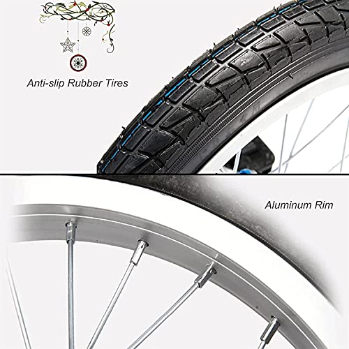 JINCAN Unisex Beginner Unicycle 18 Inch with Anti-Skid Tires