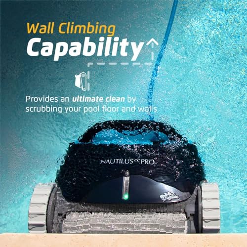 Dolphin Nautilus CC Pro Wi-Fi Robotic Pool Vacuum Cleaner Black