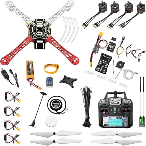 HAWK'S WORK F450 Drone Kit with Frame, Pixhawk, GPS & Accessories