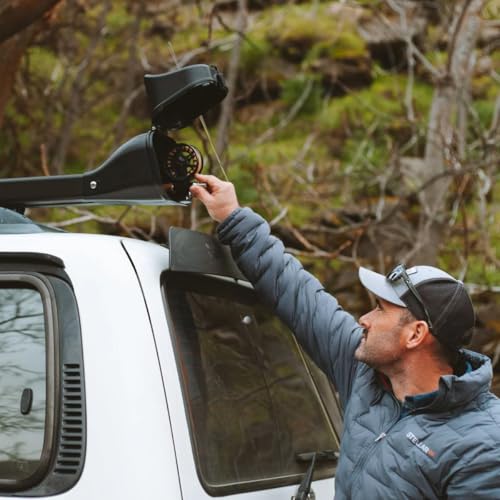 Trxstle CRC Fly Rod Carrier v3.0 Adjustable 10'4" Silver