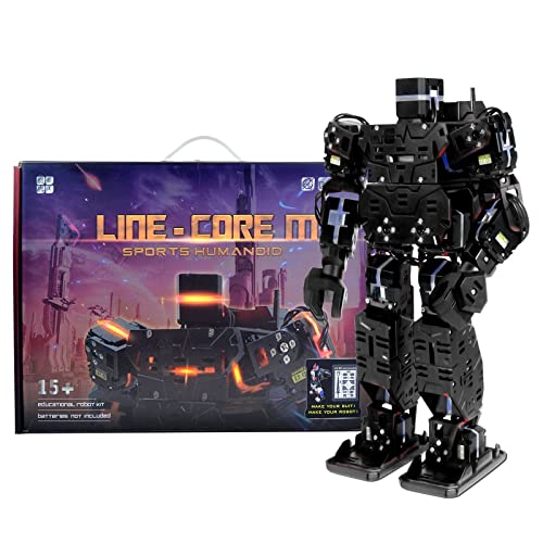 XiaoR Geek Humanoid Smart Robot Programmable RC Black