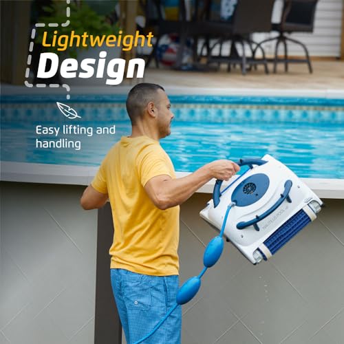 Dolphin Nautilus 2024 Automatic Robotic Pool Vacuum Cleaner White