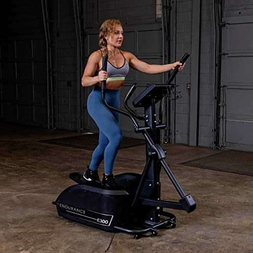 Body-Solid (E300) Elliptical Trainer Machine Grey, Black