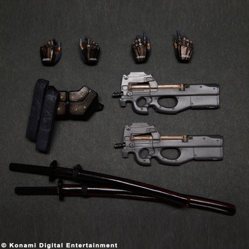 Square Enix Metal Gear Solid 2 Play Arts Kai Action Figure Silver