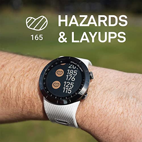 PlayBetter Shot Scope X5 Golf GPS Watch Prestige White