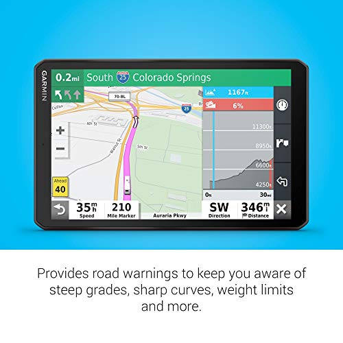 Garmin RV 890 GPS Navigator for RVs with 8” Display and Custom Routing