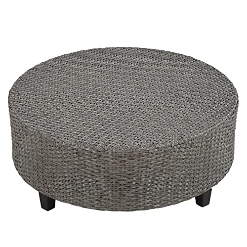 Miscoos 9-Piece Outdoor Patio Sofa Set Off-White