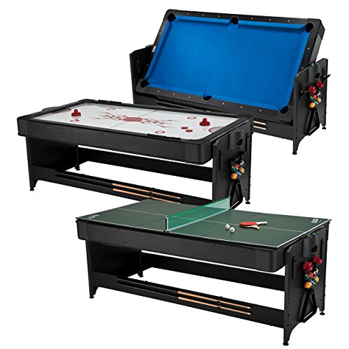 Fat Cat Original 3-in-1 Pockey Multi-Game Table Blue