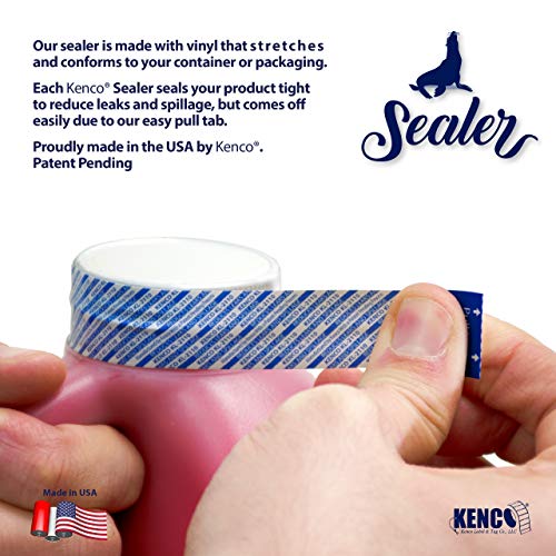 Kenco Sealer for Liquid Leaks and Spills with Easy Pull Tab - 1 1/4" X 12", Pallet