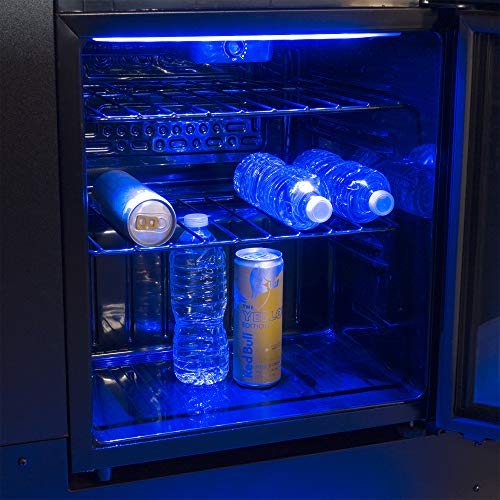 Creative Outdoor Distributor Stand-Up Arcade Machine 2-Player 60 Games with Fridge & Stools