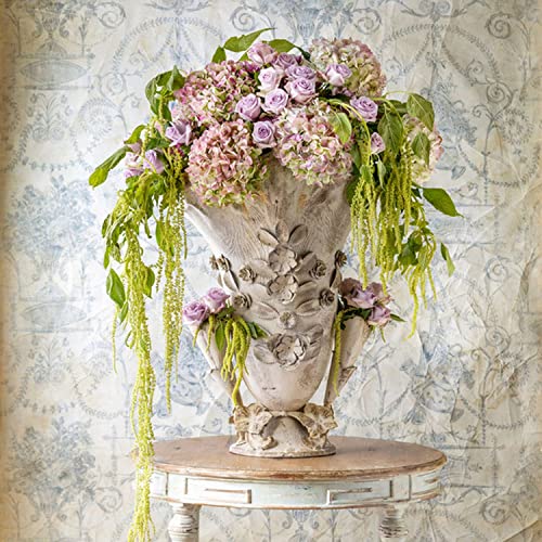Park Hill Collection Grande Fountaine Garden Urn 30-Inch White