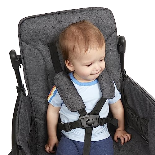Radio Flyer Voya 2-Seater Stroller Wagon Gray