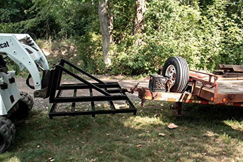 Dirt Rake 78" Skid Steer Landscape Attachment Harley Rake Land Leveler