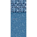 Pureline 15 x 30 Foot Oval Dual Bead Above Ground Pool Liner 52" Wall Aqua Marble Heavy Gauge
