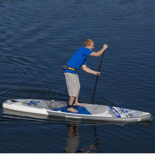 AQUAGLIDE 11' Cascade Inflatable Stand-Up Paddleboard Blue/Gray