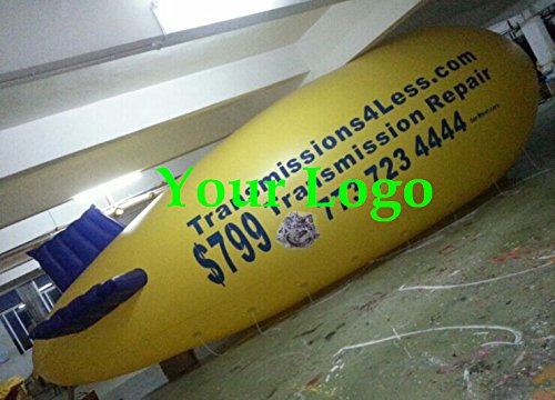 Air-Ads Supplies 9M Giant Inflatable Advertising Blimp Custom Logo, Multicolor Options