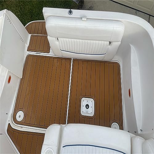 Valman Boat EVA Faux Teak Decking Floor for 2006 Bayliner 185 BR, Color Options Available